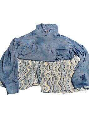 Mens Swim Trunks and Sweatshirt Bundle Set Light Blue 2XL NWT 1238